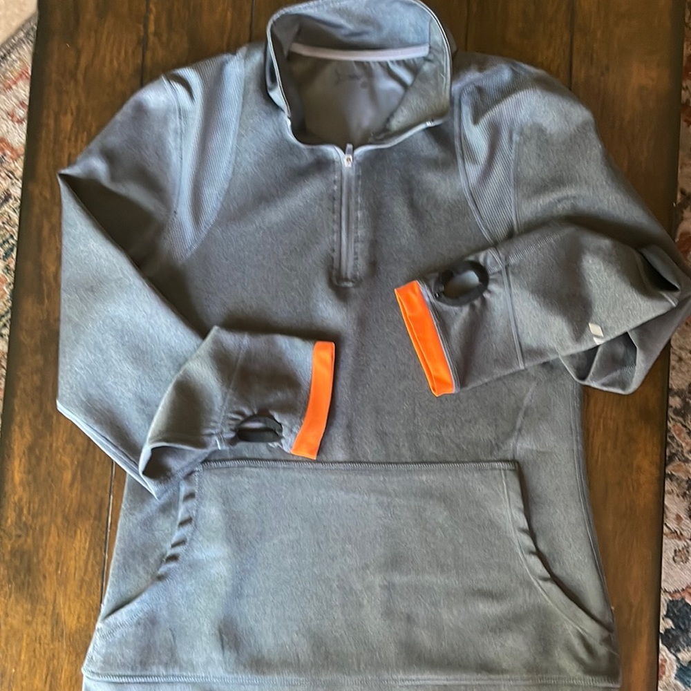 Orangetheory Charcoal and Tangerine Hoodie